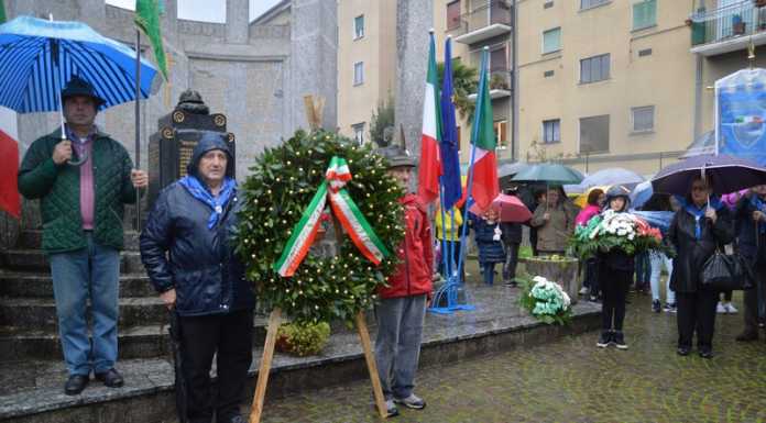 Valmadrera celebra la Giornata dell’Unità Nazionale e delle Forze Armate