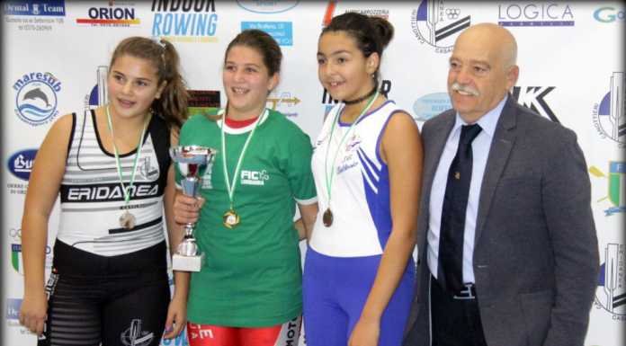 Indoor rowing, titolo regionale per Gloria Danelli (Canottieri Guzzi)