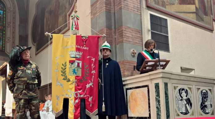 Ballabio, le celebrazioni per la Festa delle Forze Armate