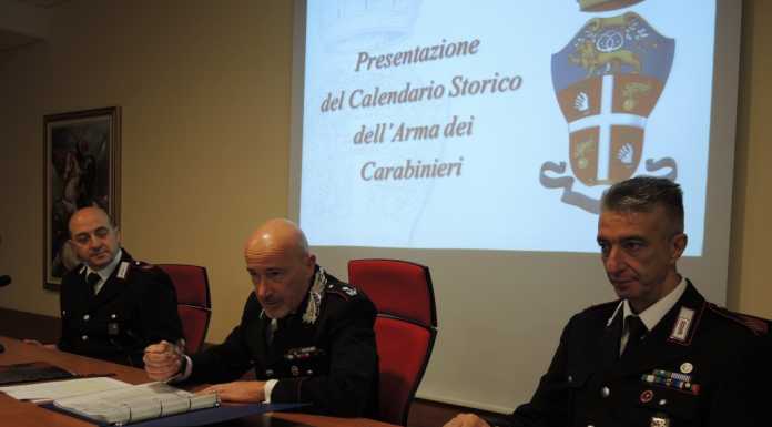 I simboli dell’Arma nel nuovo Calendario Storico dei Carabinieri 2017