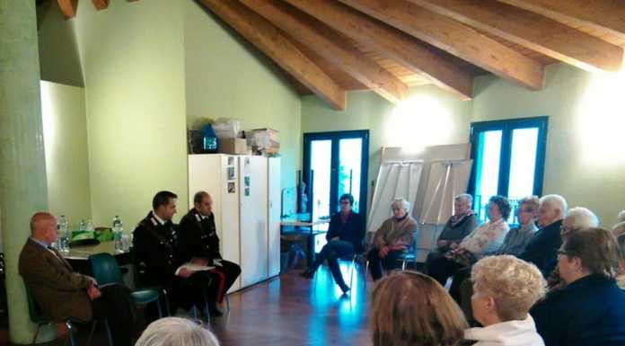 Ballabio, incontro tra Carabinieri e anziani per prevenire le truffe