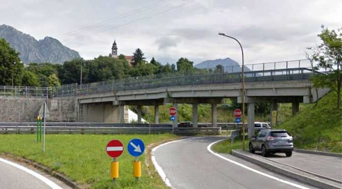 Ponte di Isella: verifiche per calcinacci caduti, ma è un falso allarme