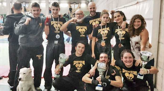 Kickboxing: tre titoli regionali per i lecchesi, un argento e due bronzi