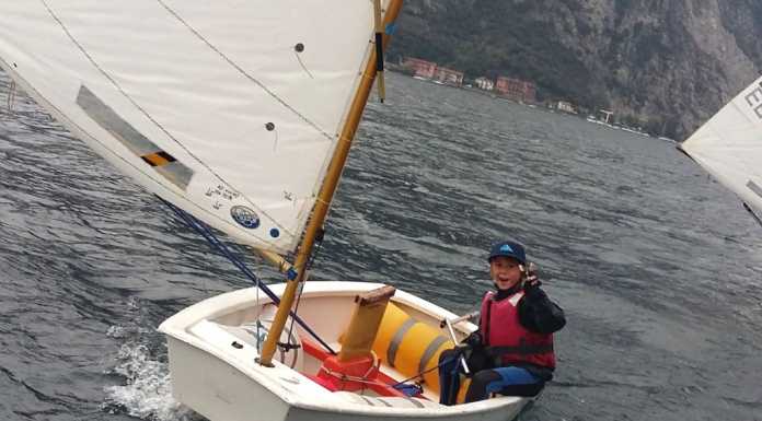 Canottieri Lecco. I piccoli velisti alla loro prima regata in mare