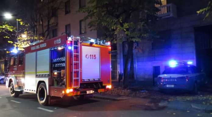 Si allaga un locale in Viale Turati, Vigili del Fuoco al lavoro