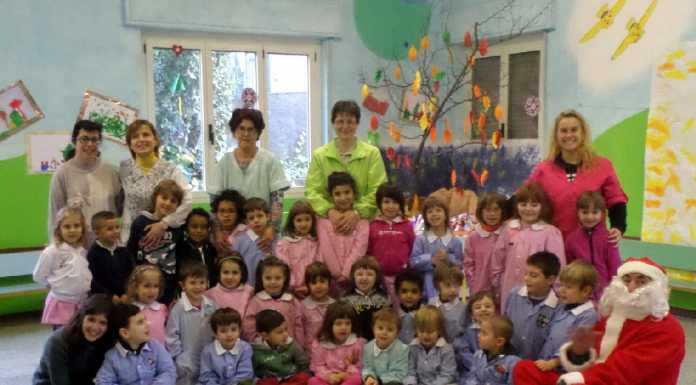 Abbadia, i doni di Babbo Natale all’asilo e al “Punto gioco”