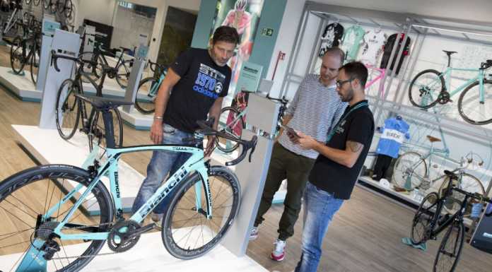 Bianchi Bike Store & Inlet per gli amanti della bici è tappa obbligata