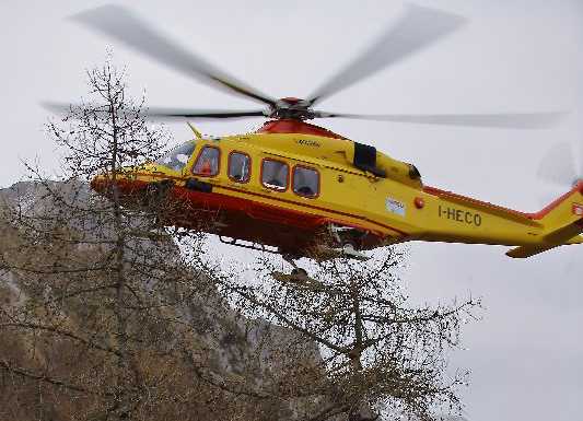 Brutta caduta, escursionista soccorso alla Bocchetta di Prada
