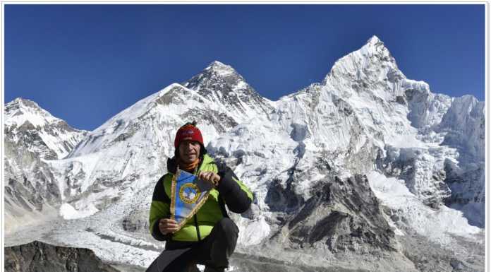 Il Gel al cospetto dell’Everest con il socio Ermille Dell’Oro
