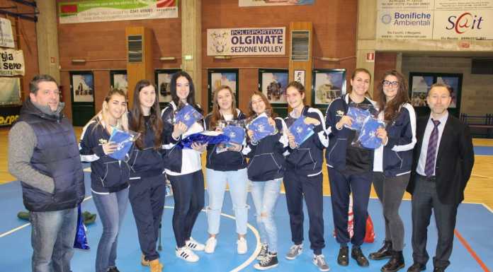 Volley, festa di Natale e regali per la Polisportiva Olginate
