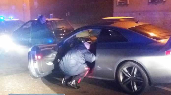 Folle inseguimento, in arresto l’uomo fermato. Sono due i fuggiaschi