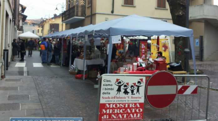 Dolzago: tempo di Natale e di mercatini in centro paese