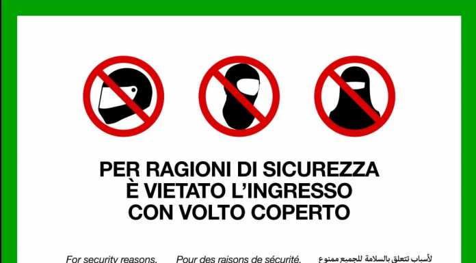 Bordonali (Regione Lombardia): “Vietare l’importazione del Burqa”