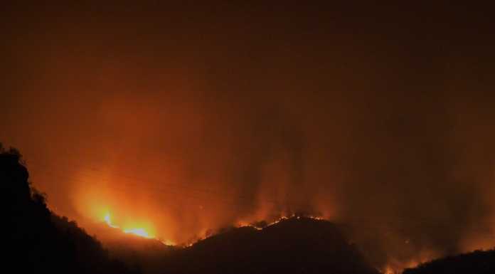 Comunità Montana: da oggi dichiarato l’alto rischio di incendio boschivo