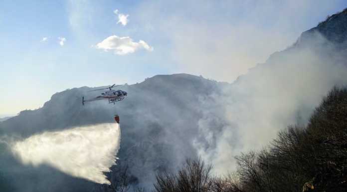 Incendio al Monte Rai, salva l’azienda agricola. Coldiretti ringrazia