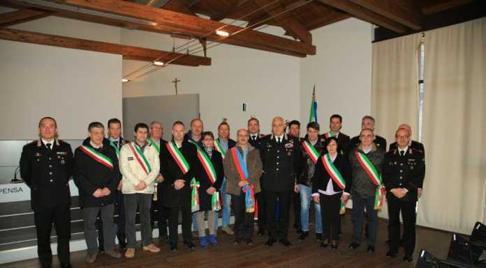 Visita in C.M. a Barzio per il generale dei carabinieri Teo Luzi