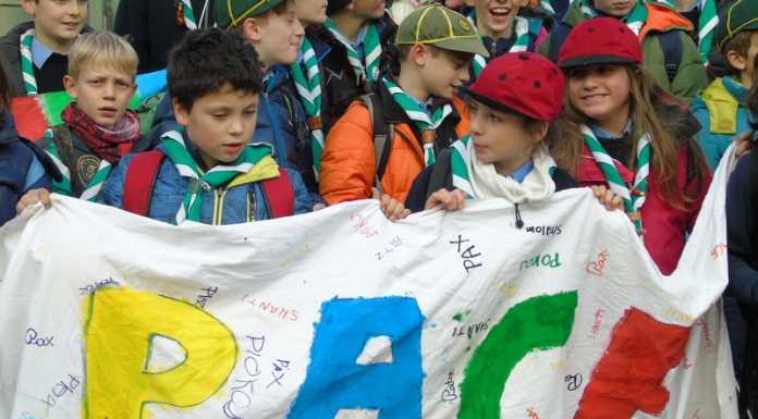 Marcia della pace. Oggi pomeriggio il corteo colorato in città