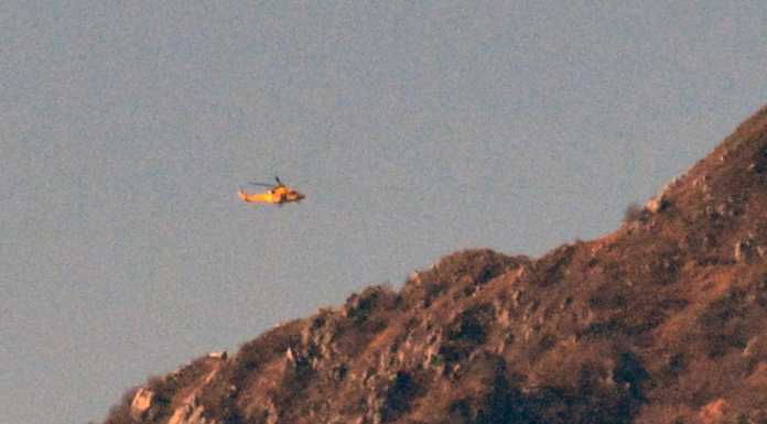 Colpito da un sasso sulla Cresta Osa: elisoccorso al Moregallo