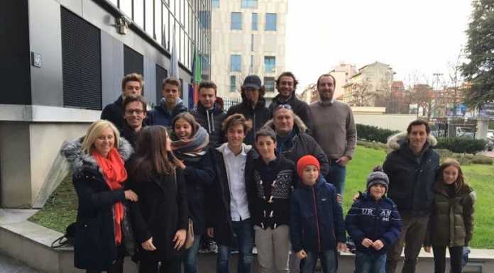 Vela mandellese in grande spolvero al Palazzo Coni a Milano