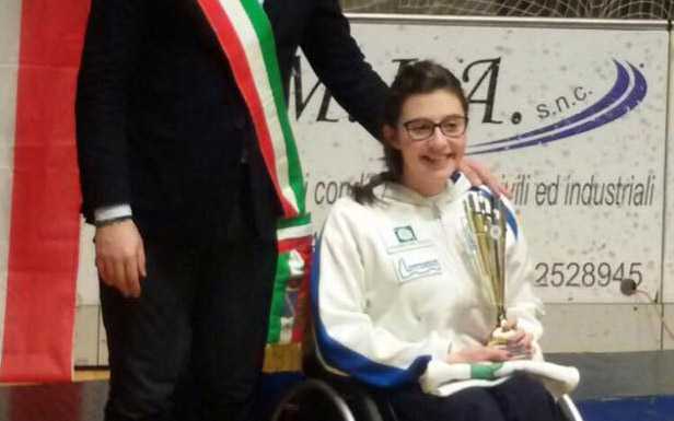Scherma, Sofia Brunati al raduno con la nazionale paralimpica