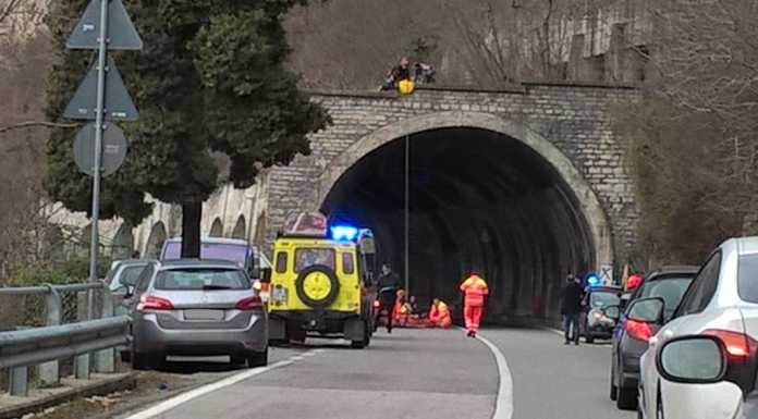 Varenna, 33enne cade in falesia, lo recupera il Soccorso Alpino