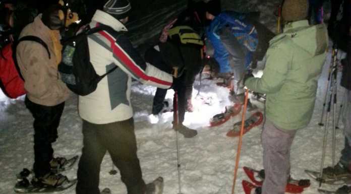 Da Morterone all’Alpe Costa, una ciaspolata al chiaro di luna