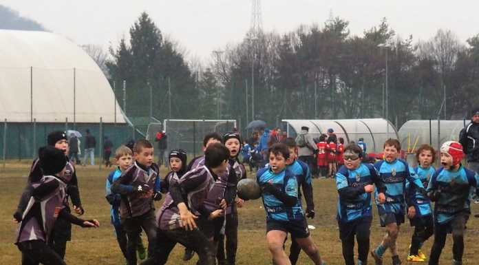 Grande festa per i minirugbisti al Bione