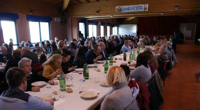 Bellano: in 180 al pranzo benefico della Protezione Civile Alpini