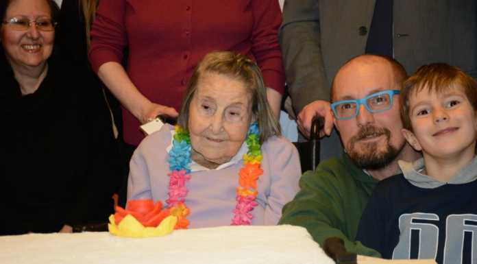 Festa all’Airoldi e Muzzi: centesimo compleanno per Laura Ascani