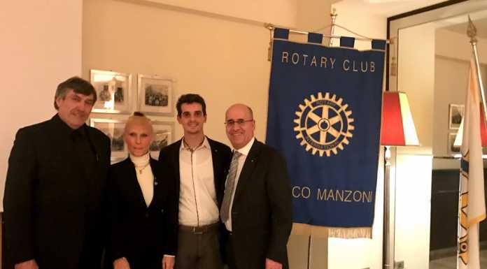 Rotary Lecco Manzoni, serata coinvolgente con Maurizio Riva