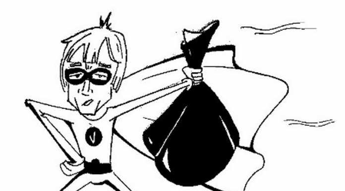 Vignetta. Attenzione a ciò che buttate, c’è un nuovo paladino in città