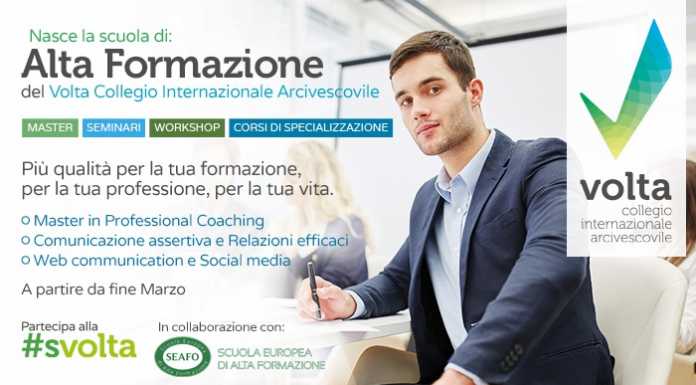 Il Collegio Volta presenta la “Scuola di Alta Formazione”