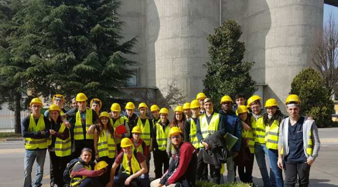 I futuri geometri del “Rota” in visita all’Italcementi di Calusco