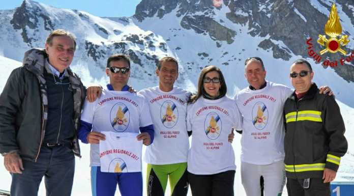 Vigili del Fuoco in pista per ricordare il collega Luca Ciaponi