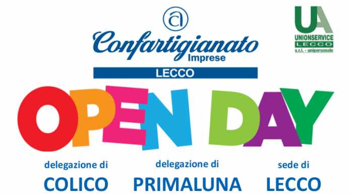 Gli Open Day di Confartigianato a Colico, Primaluna e Lecco