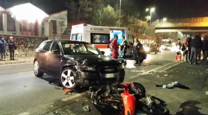 Schianto in moto in c.so Bergamo: 28enne in prognosi riservata