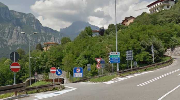 Nuova Lecco-Ballabio, chiusura dello svincolo di via Poggi