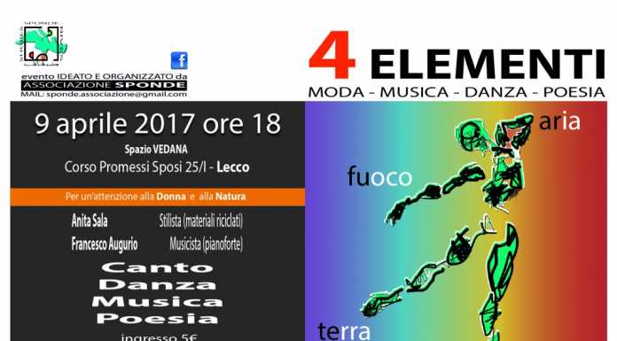 Canto, danza, musica e poesia: 4 elementi in scena allo Spazio Vedana