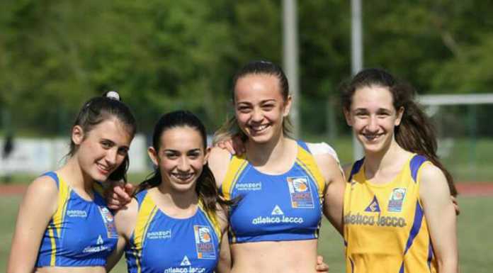Lecco e Calco riscrivono la storia delle staffette 4×100 e 3x1000m Cadette/i