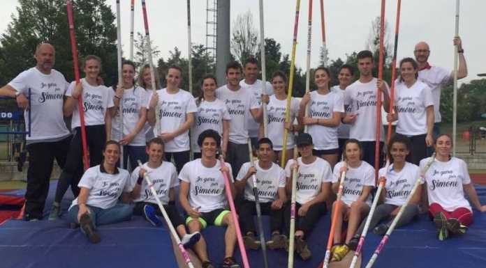 L’atletica fa il tifo per Simone. E la mamma scrive: “Grazie a tutti”