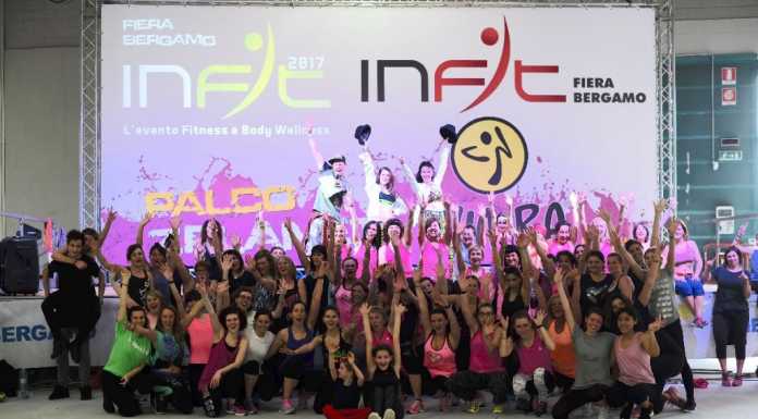 Zumba fitness, la firma di Giordana e Andrea sulla “Infit convention”