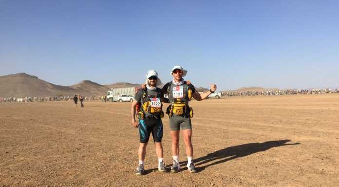 Dalle cime alle dune: Amigoni e Stefanoni alla Marathone des sables