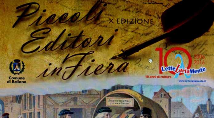 Lettelariamente, il 6 e 7 maggio a Bellano “Piccoli editori in fiera”