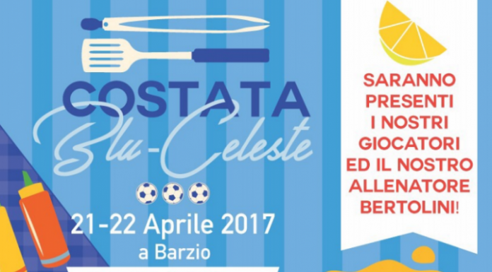 Barzio, il 21 e 22 aprile la “Costata Blu Celeste” della Calcio Lecco