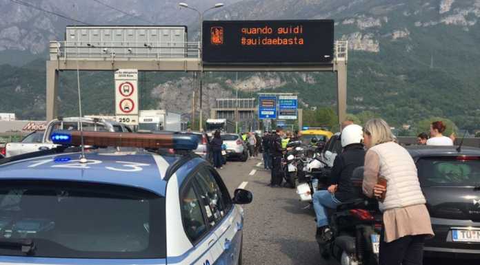 Incidente all’uscita del tunnel: rientro nel caos giovedì pomeriggio