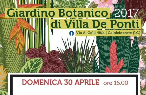 Giro del mondo tra le specie esotiche al giardino di Villa de Ponti