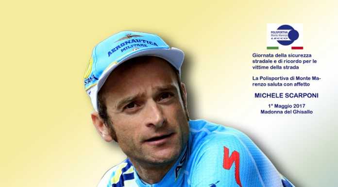 Michele Scarponi. Il suo ricordo alla Madonna del Ghisallo, patrona dei ciclisti
