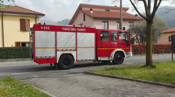 Olginate, a fuoco un comignolo in via Ca’ Romano, intervento dei Vvf