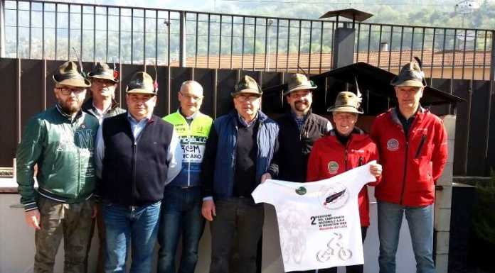 Campionato nazionale mountain bike. Oltre 300 alpini a Mandello