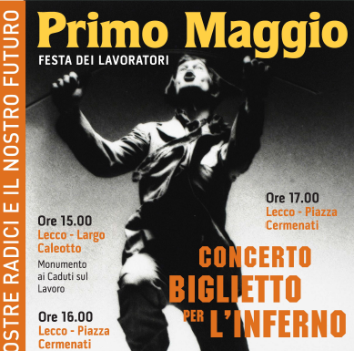 Gli eventi di Cgil, Cisl e Uil per la Festa dei Lavoratori a Lecco